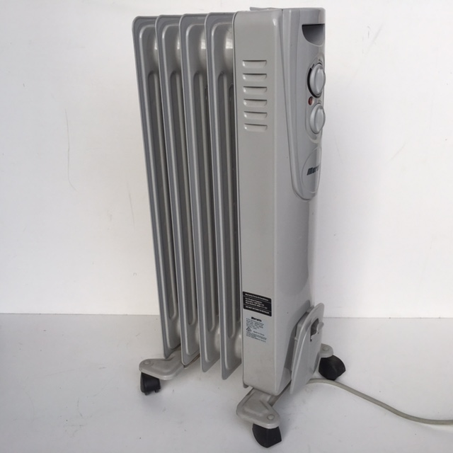 RADIATOR, Grey Narrow Electric Heater